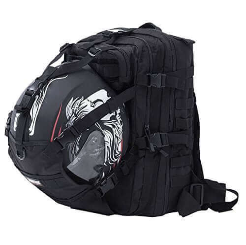 Dual-Strap Motorcycle Backpack