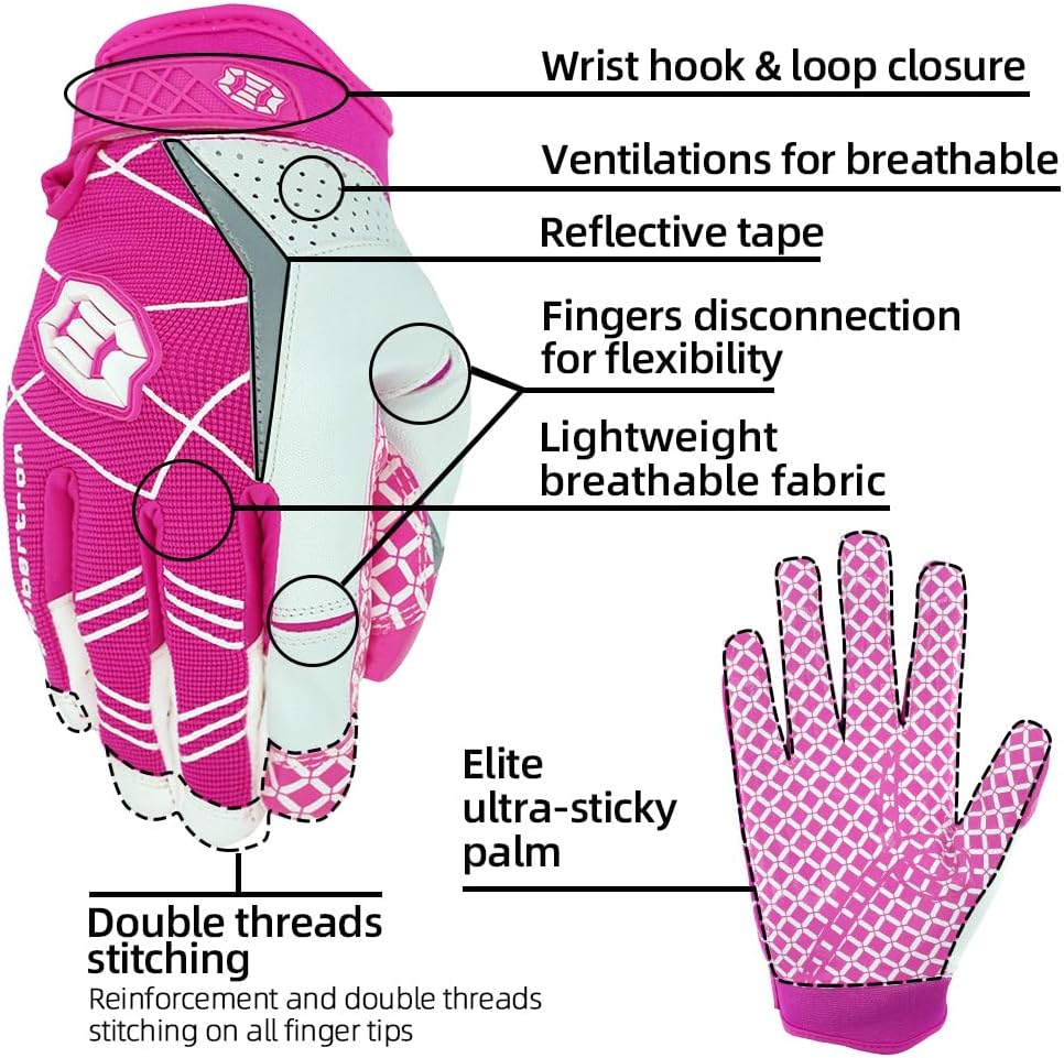 Seibertron Pro 3.0 Elite Ultra-Stick Sports Receiver Glove Football Gloves