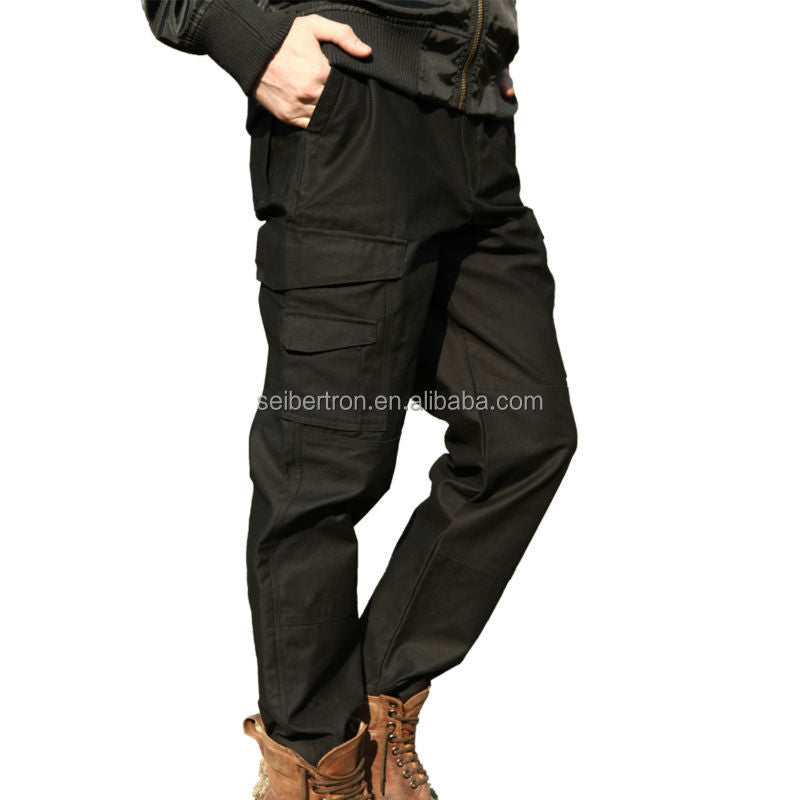 Seibertron men's M65 BDU tactical pants - Black