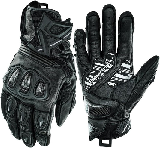 High impact protection gloves for industrial and motorcycle use