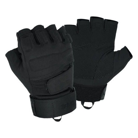 half finger cycling gloves