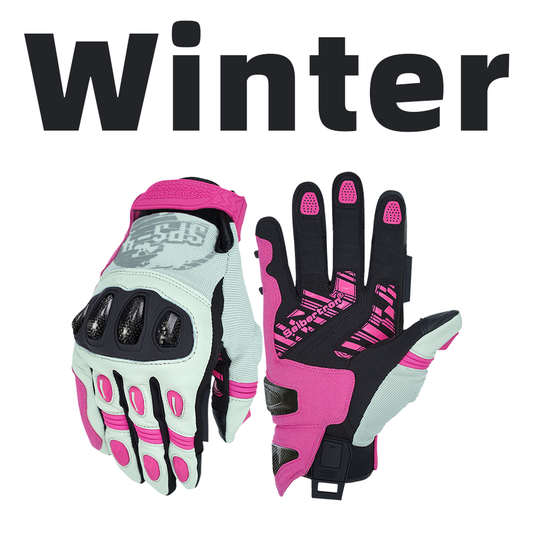 Winter bike riding gloves designed for cold weather cycling