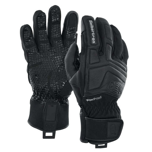 Seibertron S.C.W.G 2.0 Waterproof Winter - 4℉ Cold Proof Touchscreen Anti Slip Palm Impact Gloves for Cycling Motorcycle - Seibertron