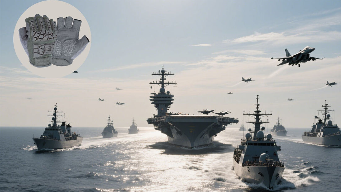 Why do military wear fingerless gloves?