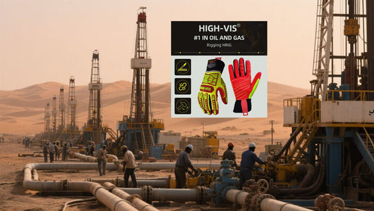 What is the noticeable difference between anti-vibration gloves and normal safety gloves?