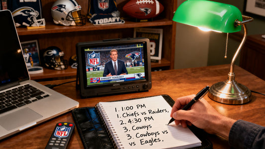 Are there any NFL games on today on TV?