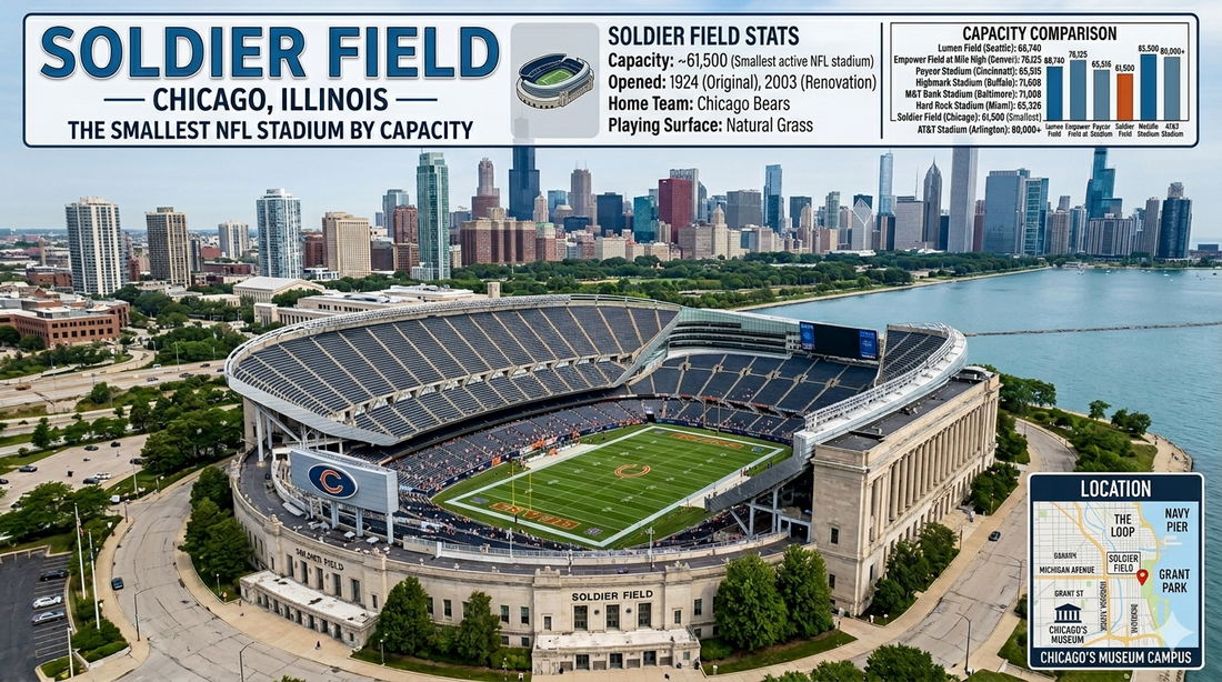 What Is the Smallest NFL Stadium?