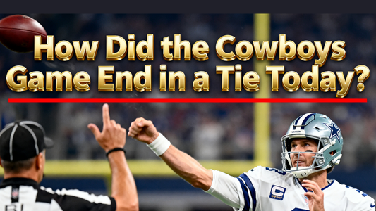 How Did the Cowboys Game End in a Tie Today?
