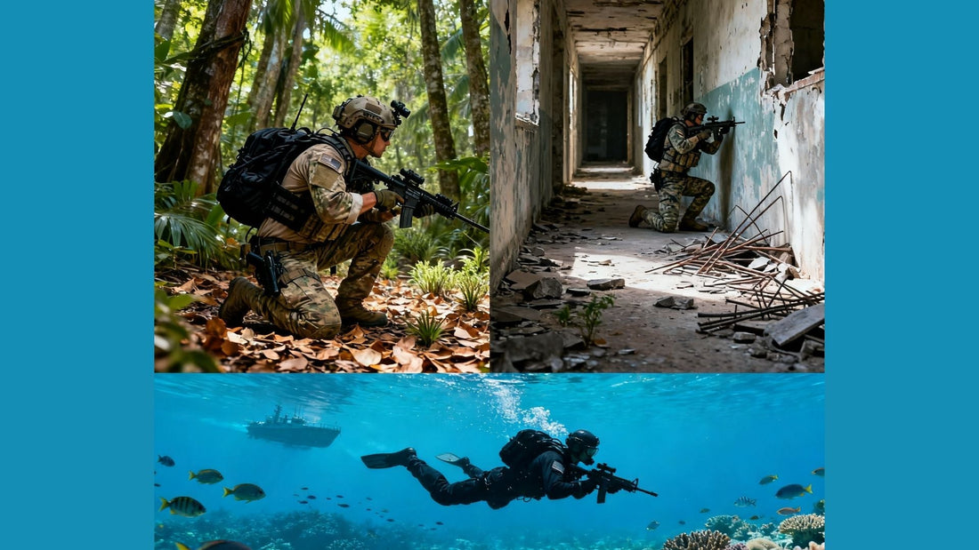 Do navy seals carry backpacks?