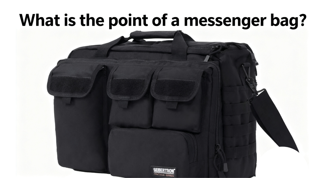 What is the point of a messenger bag?