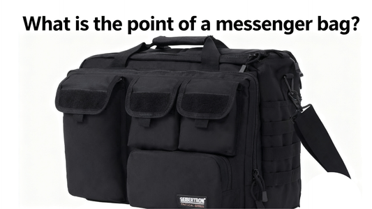 What is the point of a messenger bag?