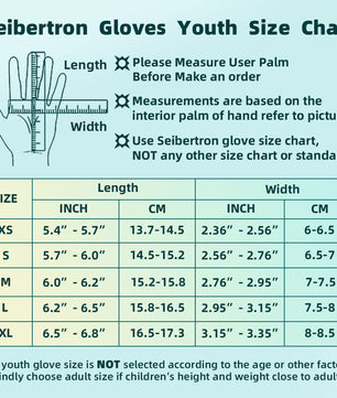 Seibertron Youth S.P.S.G-4 Horse Riding Touchscreen UPF100+ UV Sun Glove