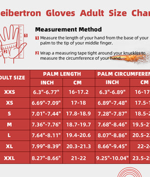 Seibertron Adult Or Youth S.O.L.A.G Sports Outdoor Water Resistant Full Finger Touchscreen Gloves