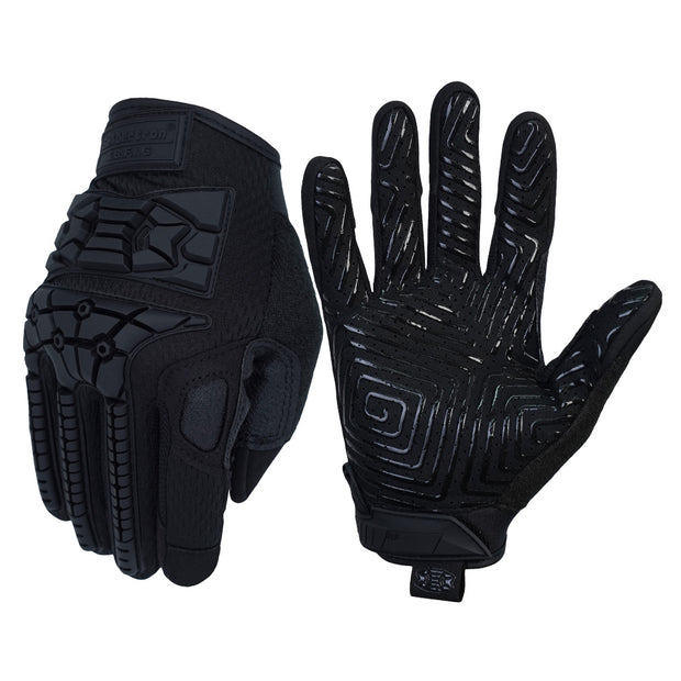 Seibertron T.B.F.I.G Tactical Outdoor Gloves, Breathable Flexible Rubber Impact Protection, Touchscreen, CE Rated Tac Gloves