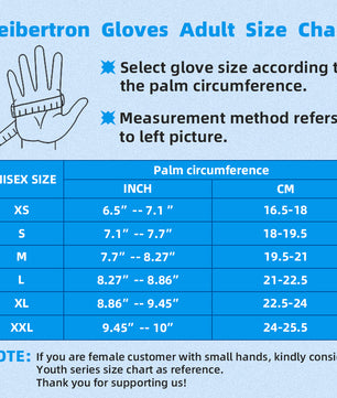 Seibertron Adult S.P.S.G-2 UPF100+ Sun/UV Protection Fishing Glove