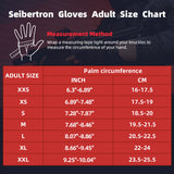 Seibertron 男式或女式 XXS 至 XXL 无指/半指运动户外战术手套