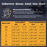 Seibertron S.O.L.A.G Tactical Full Finger Gloves - Water Resistant & Touchscreen