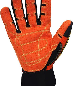 12 pairs Seibertron High - Vis SDX Resistant Reducing Anti - Impact Mechanics Heavy Duty Safety Gloves - Seibertron