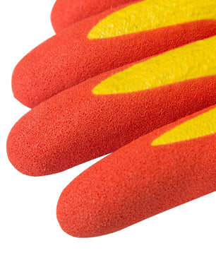 Waterproof work gloves designed to keep hands dry on the job