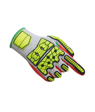 12 pairs Seibertron S - Flexible 06 TPR Oilfield Safety Work Construction Industrial Protective Anti Cut Resistant Impact Mechanic Gloves - Seibertron