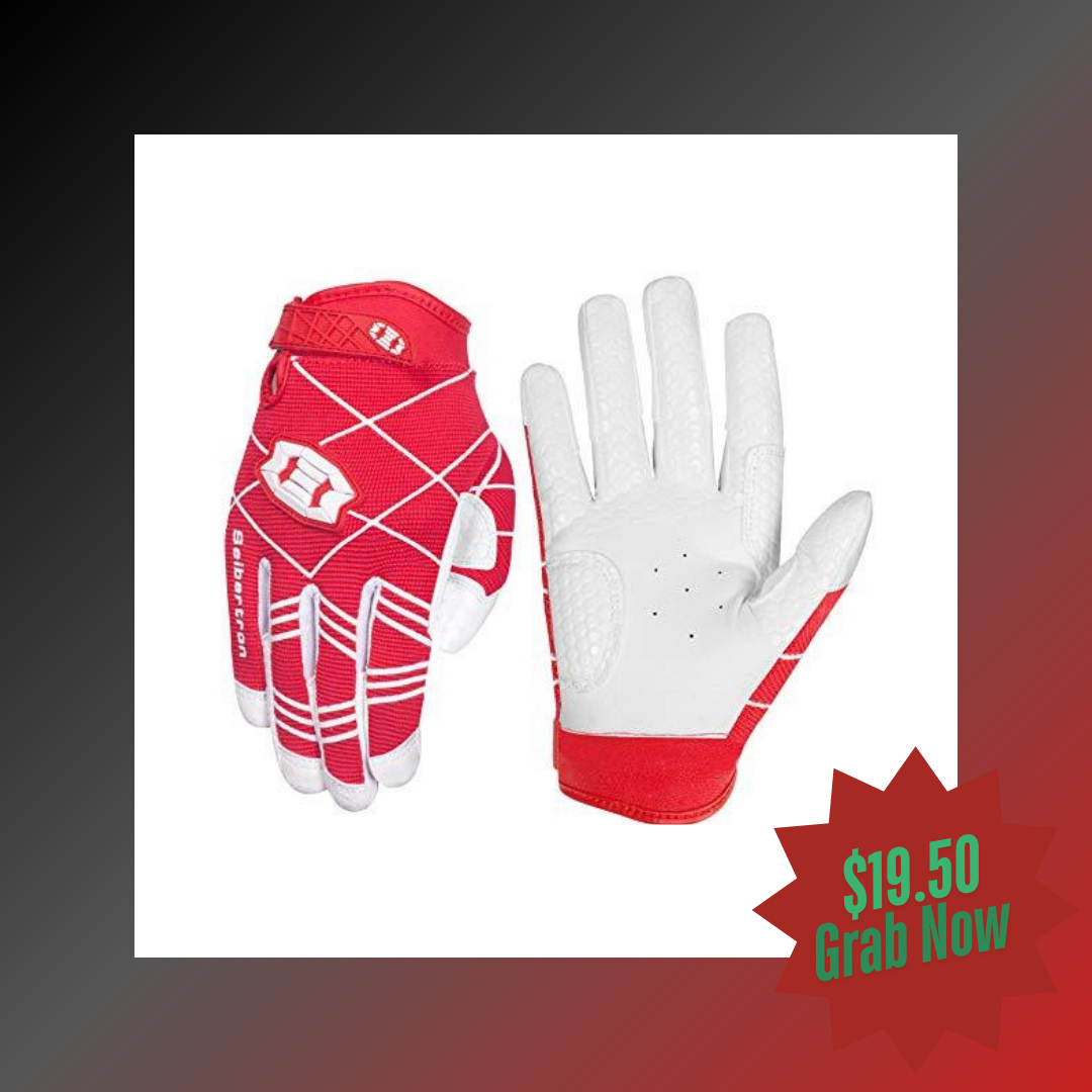 Batting Gloves Seibertron Adult B-A-R PRO 2.0 Signature – Super Grip, Enhanced Comfort for Baseball & Softball