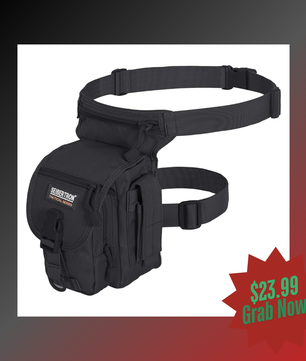 Bolsa de pierna Seibertron multiusos impermeable para deportes, carreras, motocicletas, herramientas, teléfono, viaje