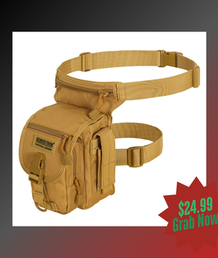 Bolsa de pierna Seibertron multiusos impermeable para deportes, carreras, motocicletas, herramientas, teléfono, viaje