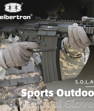 Seibertron Adult Or Youth S.O.L.A.G Sports Outdoor Water Resistant Full Finger And Half Finger Touchscreen Gloves
