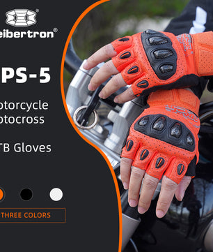 Seibertron Youth SPS-2/SPS-5 Unisex Touchscreen Motorcycle Gloves for Road Racing and MTB Sports