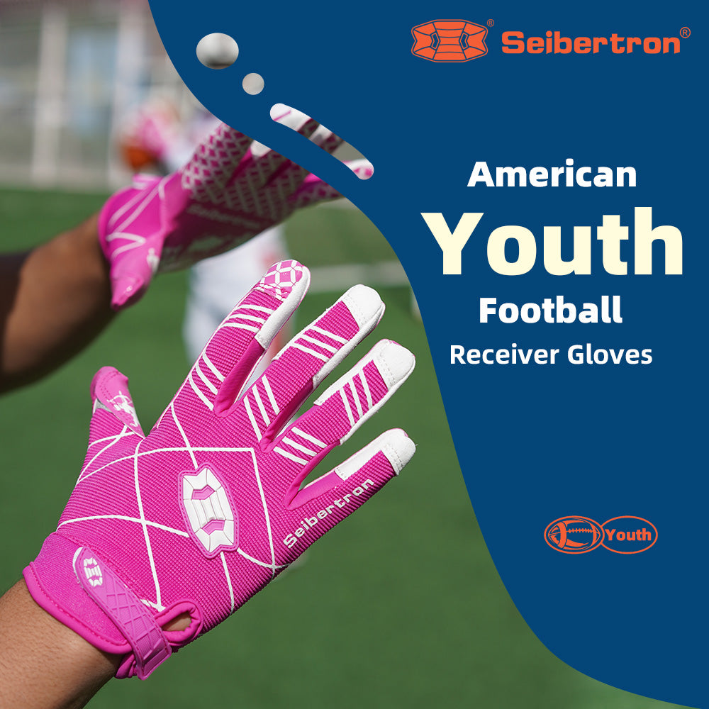 Seibertron Pro 3.0 Elite Ultra-Stick Sports Receiver Glove Football Gloves