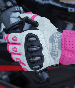 Seibertron SPS2 Plus Youth Summer Motorcycle Gloves – Genuine Leather, Breathable, Carbon Fiber, Abrasion-Resistant, Anti-Slip Design for Enhanced Comfort and Protection