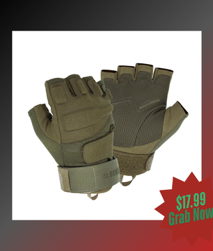 Seibertron S.O.L.A.G 1/2 Finger / Fingerless / Half Finger Multi-function Sports Gloves