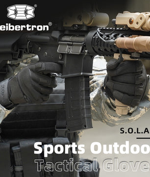Seibertron Adult Or Youth S.O.L.A.G Sports Outdoor Water Resistant Full Finger And Half Finger Touchscreen Gloves