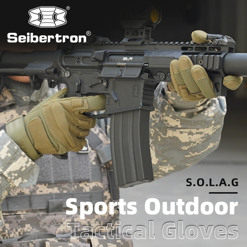 Seibertron Adult Or Youth S.O.L.A.G Sports Outdoor Water Resistant Full Finger And Half Finger Touchscreen Gloves