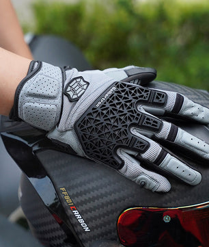 Seibertron SPS-10 Youth Motorcycle Riding Gloves – Breathable, Durable, Anti-Slip, Touchscreen Leather Gloves for Spring, Summer, and Fall