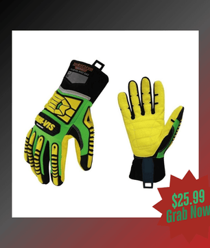 Seibertron HIGH-VIS SDXC5 Mechanics Cut5 Impact Cut Puncture Resistant Gloves Oil and Gas/Oilfield Safety Gloves CE EN388 4543