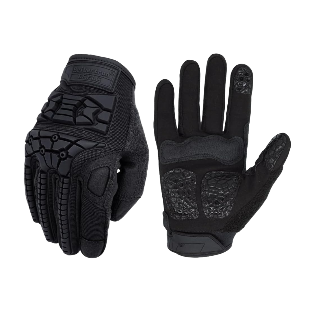 Seibertron T.F.F.I.G 2.0 Men's Best Tactical Gloves Military Gloves Flexible Rubber for Hunting Hiking Airsoft Combat Gloves Paintball Motorcycle Motorbike Riding Outdoor Gloves