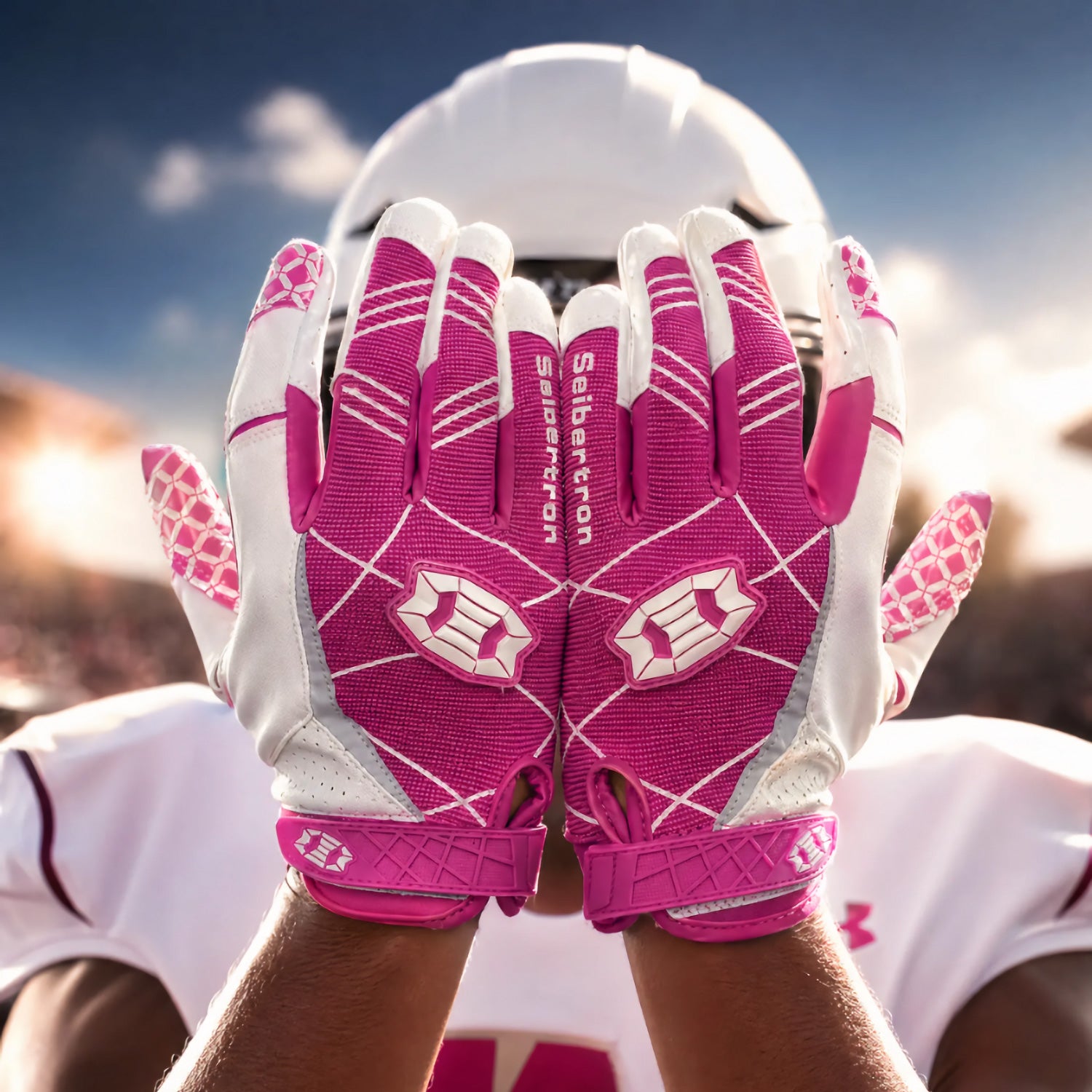 Seibertron Pro 3.0 Elite Ultra-Stick Sports Receiver Glove Football Gloves Adult