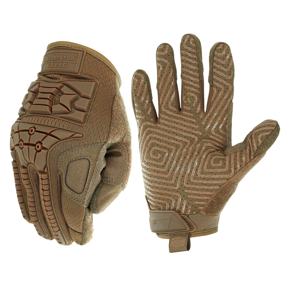 Seibertron T.B.F.I.G Tactical Outdoor Gloves, Breathable Flexible Rubber Impact Protection, Touchscreen, CE Rated Tac Gloves