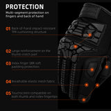 Seibertron T.B.F.I.G Tactical Outdoor Gloves, Breathable Flexible Rubber Impact Protection, Touchscreen, CE Rated Tac Gloves