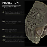Seibertron T.B.F.I.G Tactical Outdoor Gloves, Breathable Flexible Rubber Impact Protection, Touchscreen, CE Rated Tac Gloves
