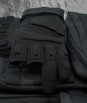 Seibertron Men Or Women XXS to XXL Fingerless/Half Finger Sports Outdoor Tactical Gloves