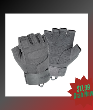 Seibertron S.O.L.A.G 1/2 Finger / Fingerless / Half Finger Multi-function Sports Gloves