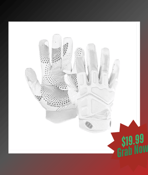 Seibertron Adult G.A.R.G 2.0 Gel Filled Patented Anti-Impact Ultra-Stick Football Sports Receiver Gloves