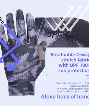 Seibertron Youth S.P.S.G-1 UPF100+ Sun/UV Protection Touchscreen Glove