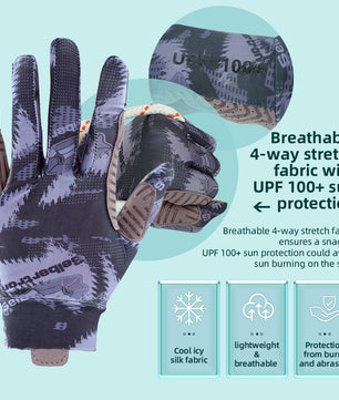 Seibertron Youth S.P.S.G-4 Horse Riding Touchscreen UPF100+ UV Sun Glove