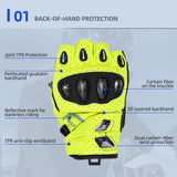 Seibertron SPS-7H Superior Protection Series Half-Finger Motorcycle Riding Gloves