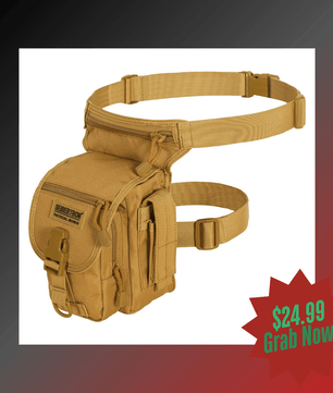 Seibertron Waterproof Tactical Outdoor Hiking Airsoft Utility Leg Bag