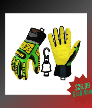 Seibertron HIGH-VIS SDXC5 Mechanics Cut5 Impact Cut Puncture Resistant Gloves Oil and Gas/Oilfield Safety Gloves CE EN388 4543