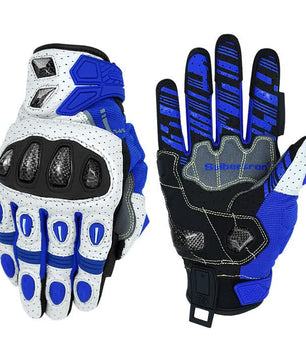 Seibertron SPS-7 motorcycle gloves in Klein Blue